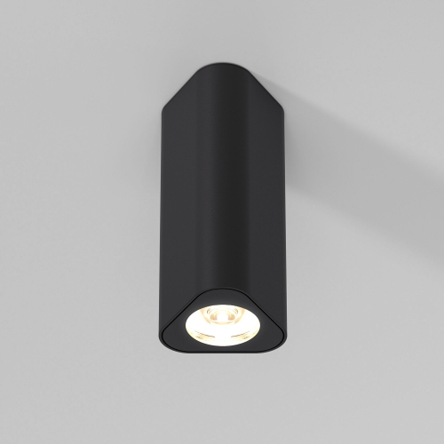 Накладной светодиодный светильник Elektrostandard Trio 8W 3000K 25110/LED черный