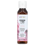 Aura Cacia, Масло для тела, герань и роза, 118 мл (4 жидк. унц.)