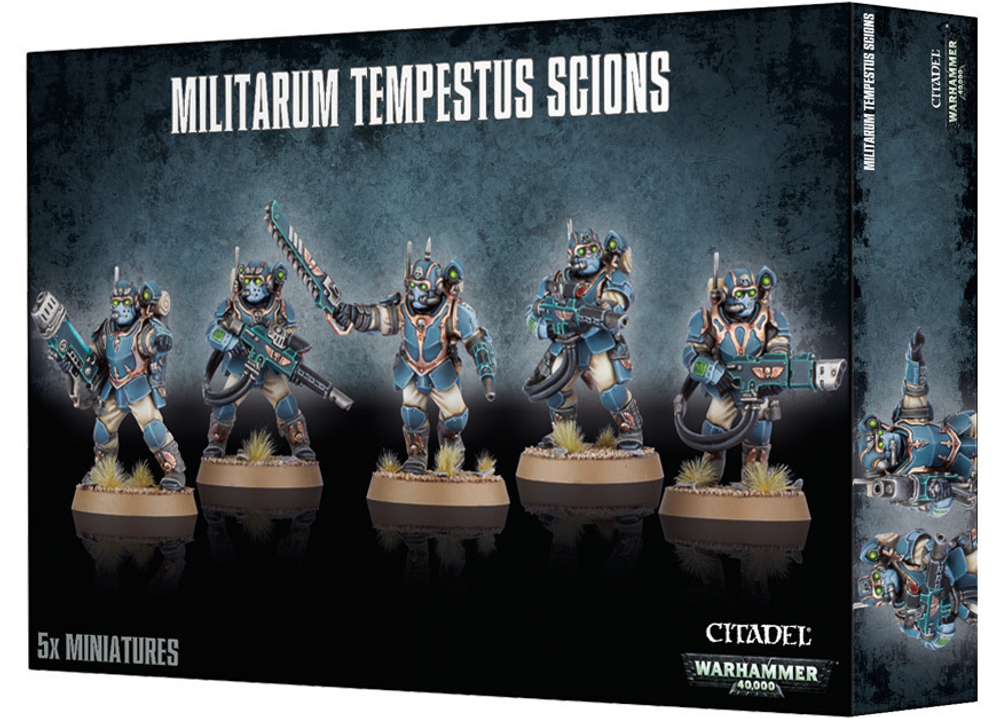 Militarum Tempestus Scions / Scions Command Squad