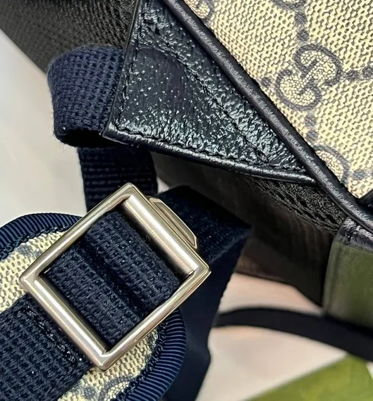 Рюкзак Gucci Ophidia темно-синий/бежевый