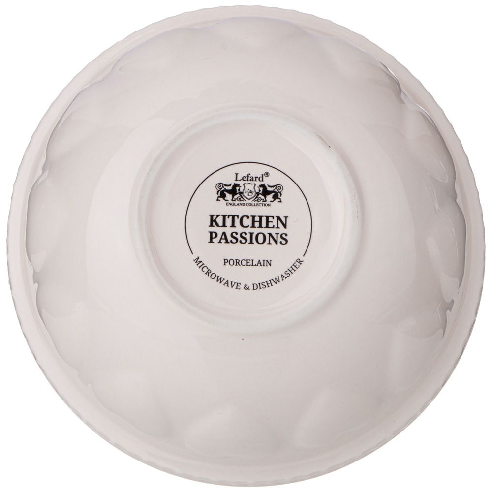 САЛАТНИК ДЛЯ СМЕШИВАНИЯ И СЕРВИРОВКИ LEFARD "KITCHEN PASSION" 20,50 СМ (КОР=8ШТ.)