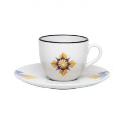 Пара Чайная Coup Grid (Чашка 200Мл И Блюдце 16См) Oxford 101239, Ed02-4684