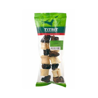 TiTBiT Шашлычок говяжий (мягкая упаковка) - лакомства для собак