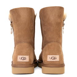 UGG Bailey Zip Short Chestnut