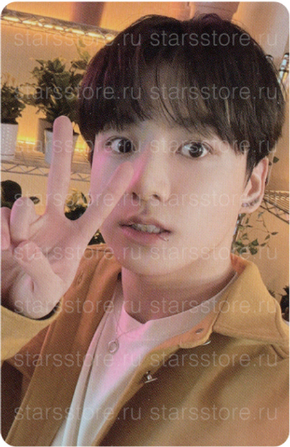 Фотокарта Jung Kook BTS - PERMISSION TO DANCE ON STAGE LIVE (weverse shop)