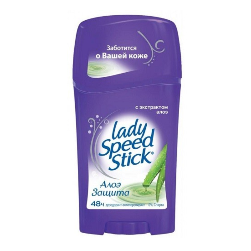 Дезодорант антиперспирант Lady Speed Stick стик Алоэ 45 гр