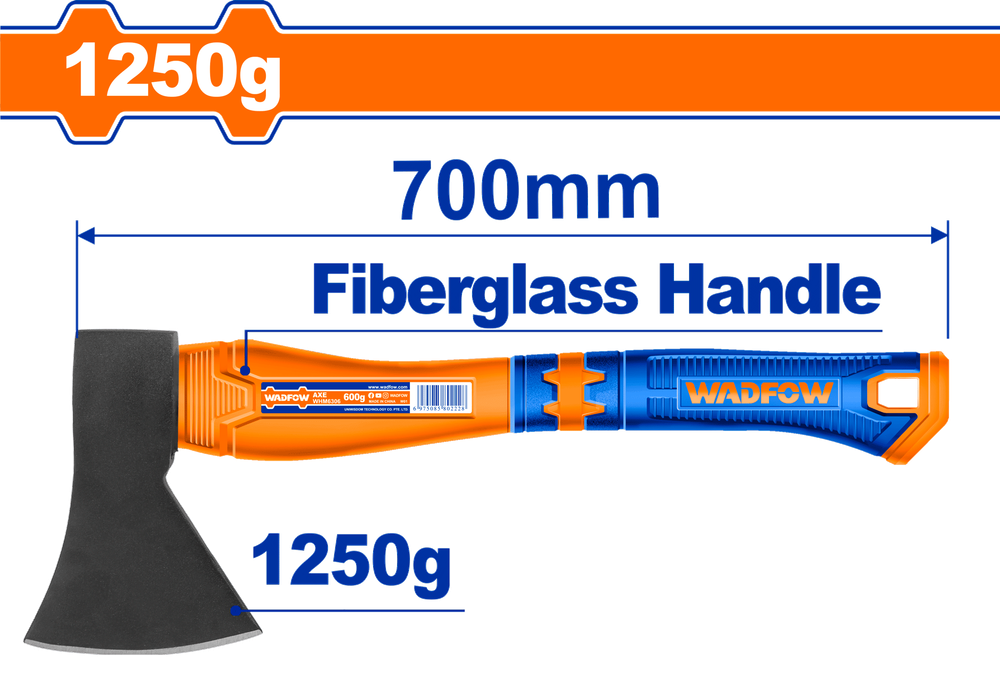 Топор WADFOW WHM6312 1,25 кг