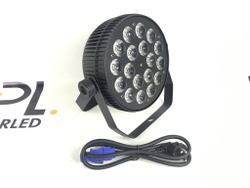 Прожектор PL Led flat par 18*18w (RGBWA+UV)