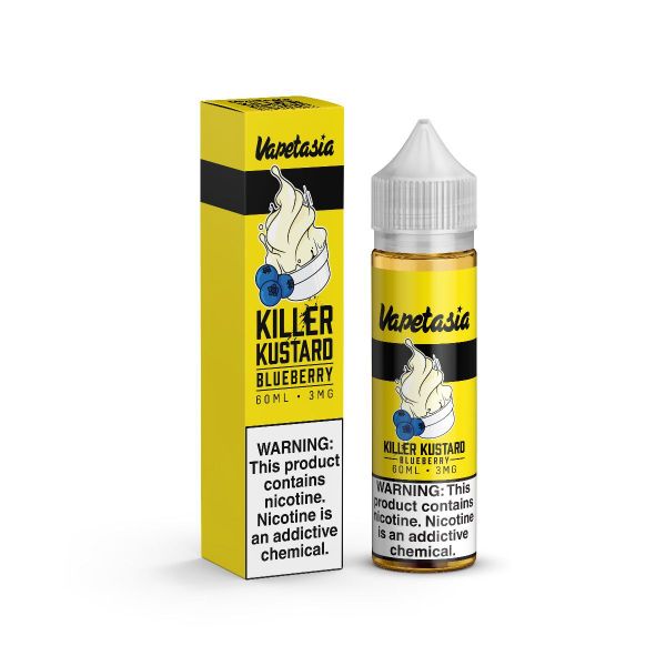 Купить Жидкость для электронной сигареты Vapetasia Killer Kustard - Blueberry 60 ml (Original)