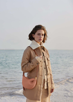 Сумка Polene Tonca EDITION DUO ERABLE