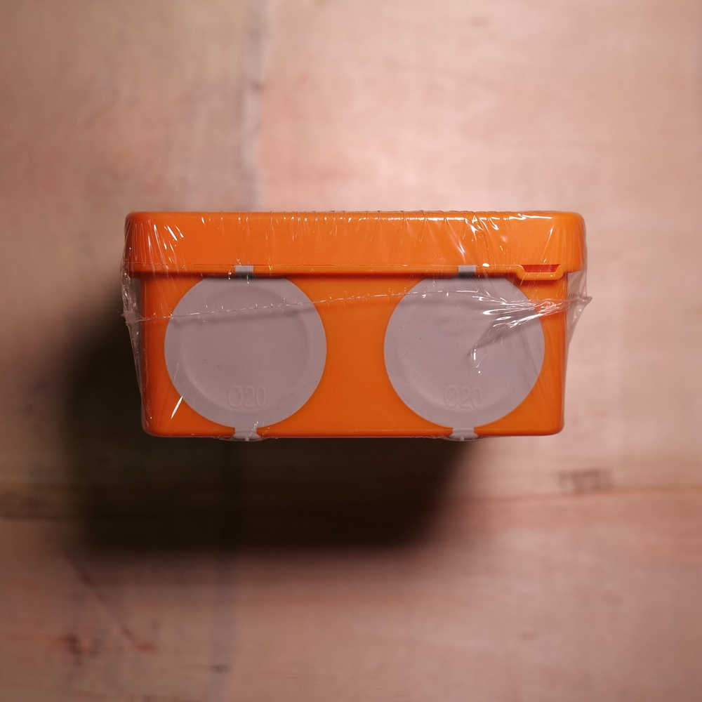 Коробка огнестойкая для о/п 60-0210-FR6.0-4-4-Р Е15-Е60 80х80х40 двухкомпонентная Промрукав