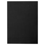 Картон цветной А4 ТОНИРОВАННЫЙ В МАССЕ, 50 листов, ЧЕРНЫЙ, в пленке, 220 г/м2, BRAUBERG, 210х297 мм, 113506