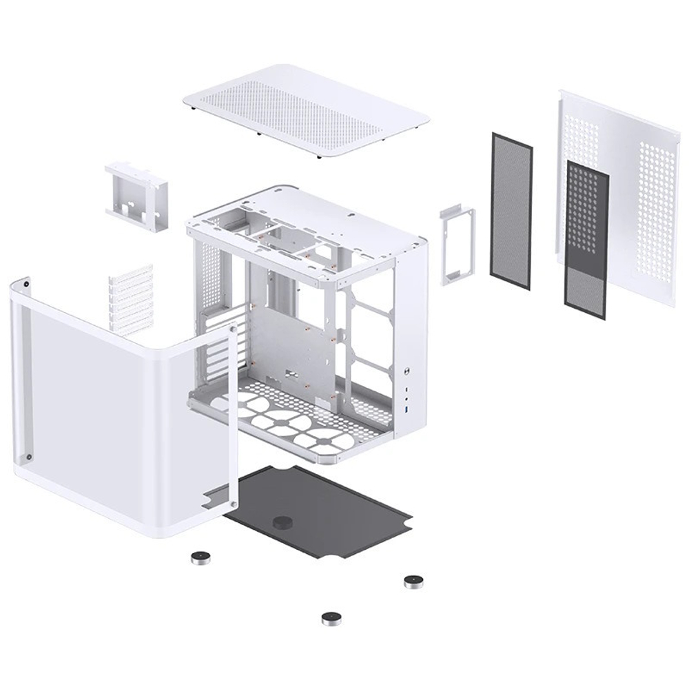 Корпус ATX JONSBO TK-2 White