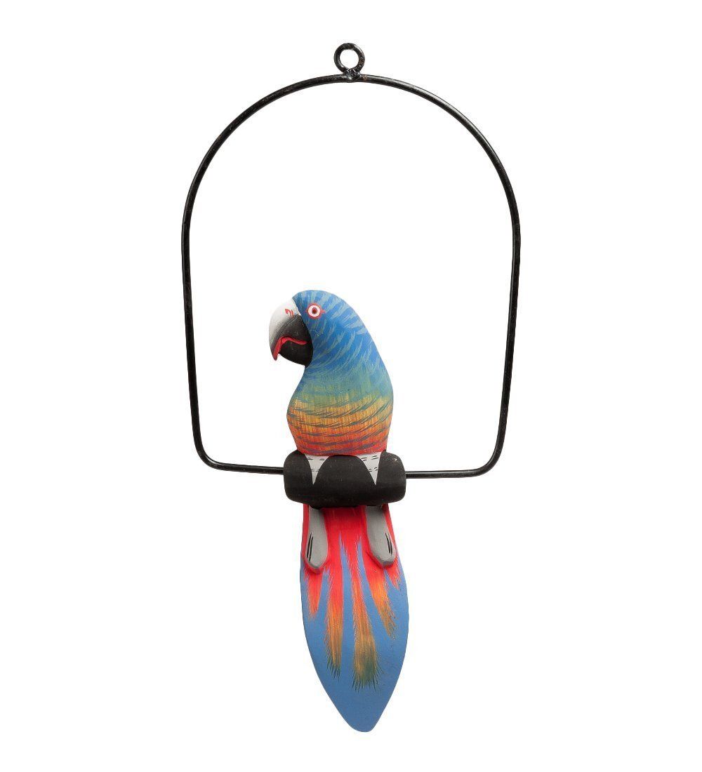90-071 Статуэтка «Попугай на жердочке» 30 см
