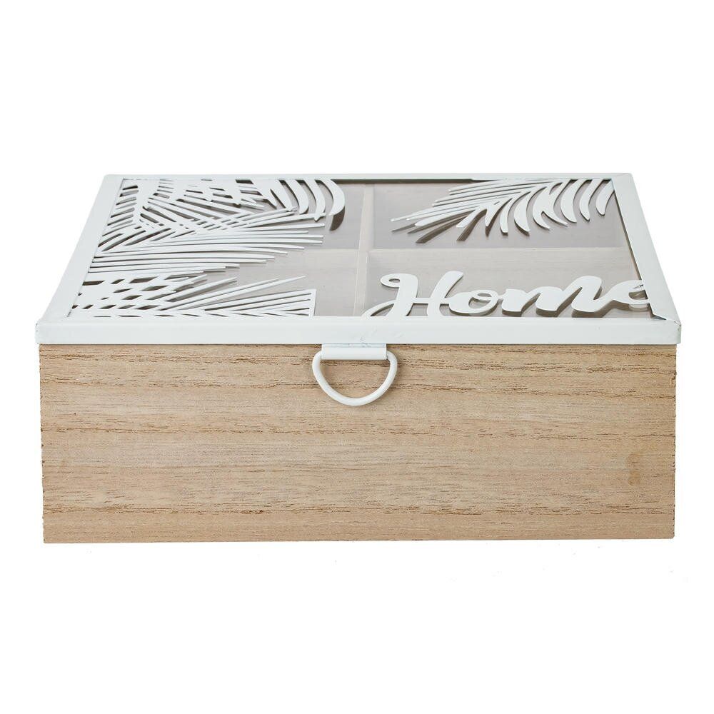 GAEM Шкатулка для чайных пакетиков, L20 W20 H7,5 см