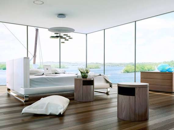 Прикроватная тумбочка Angel Cerda LE313-NOGAL