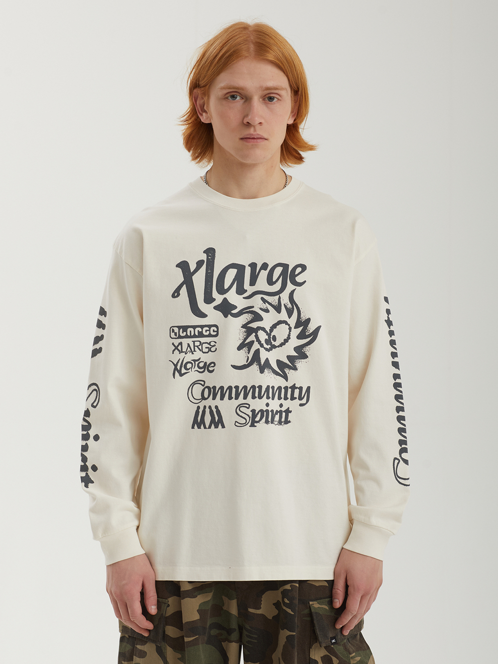 Мужской Лонгслив Pigment Dyed Community Spirit