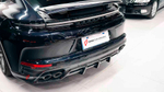 Карбоновые губа переднего бампера и диффузор заднего бампера для PORSCHE PANAMERA 976 2024+
