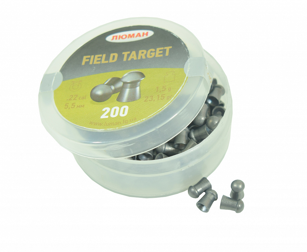 Пули пневматические Люман "Fileld Target" 1,50гр. 5,5мм (200шт.)