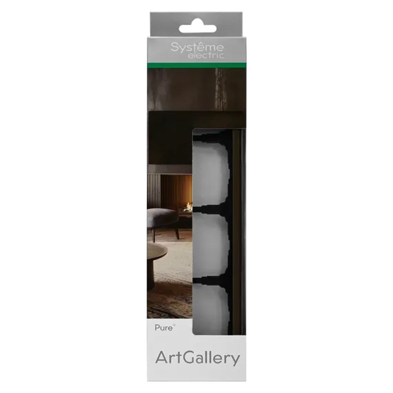 Рамка 4-м ArtGallery Pure органич. стекло мокко SE GAL320604