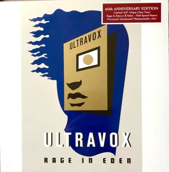 Ultravox – Rage In Eden - Box - Clear - 4LP