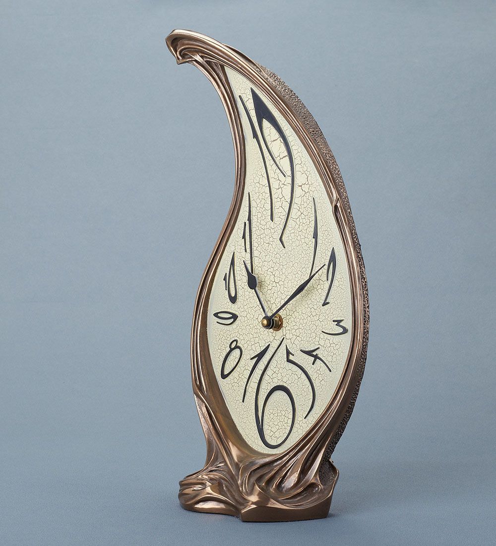 Veronese WS-1394 Часы в стиле модерн «Плавление»