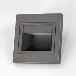 Citilux Скалли CLD005K1 LED Встраиваемый светильник лестничный Графит