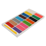 Пластилин классический 16 цветов, 240 гр, со стеком (Каляка-Маляка)