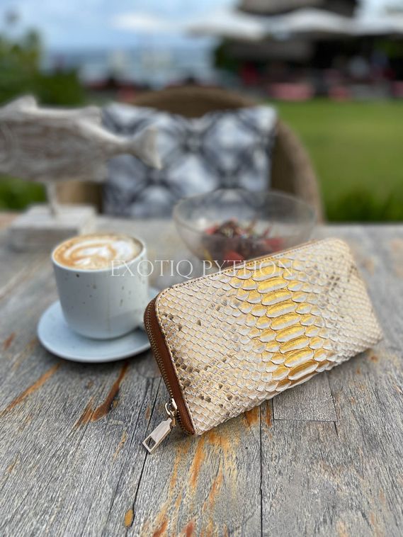 Кошелек из кожи питона WA-174