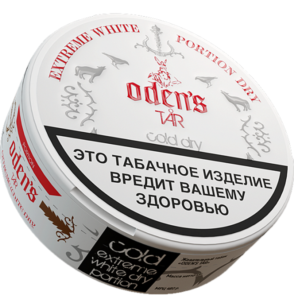 Жевательный табак "ODENS TAR" Cold Dry 16г. (М)