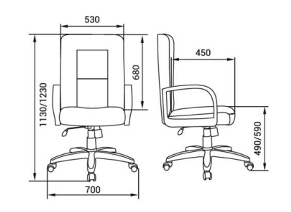 Кресло для руководителя СЕНАТОР 668