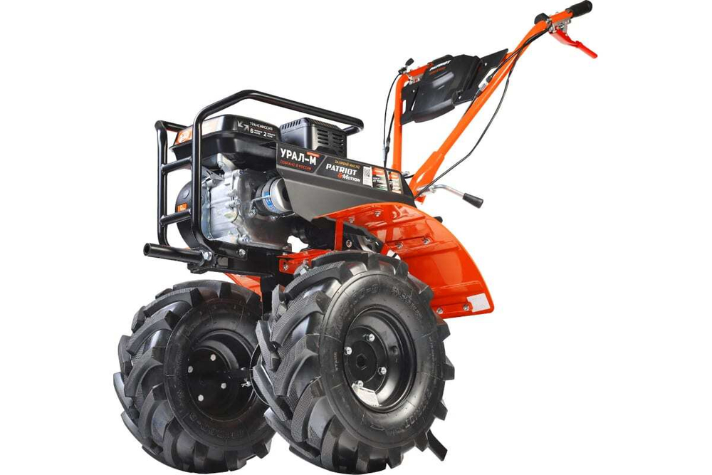 Бензиновый мотоблок PATRIOT УРАЛ M колеса EXTREME 440107007