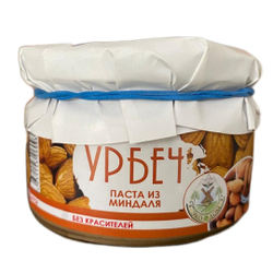 Урбеч из миндаля БЕЗ САХАРА, ЭКО ДОМ, 225гр