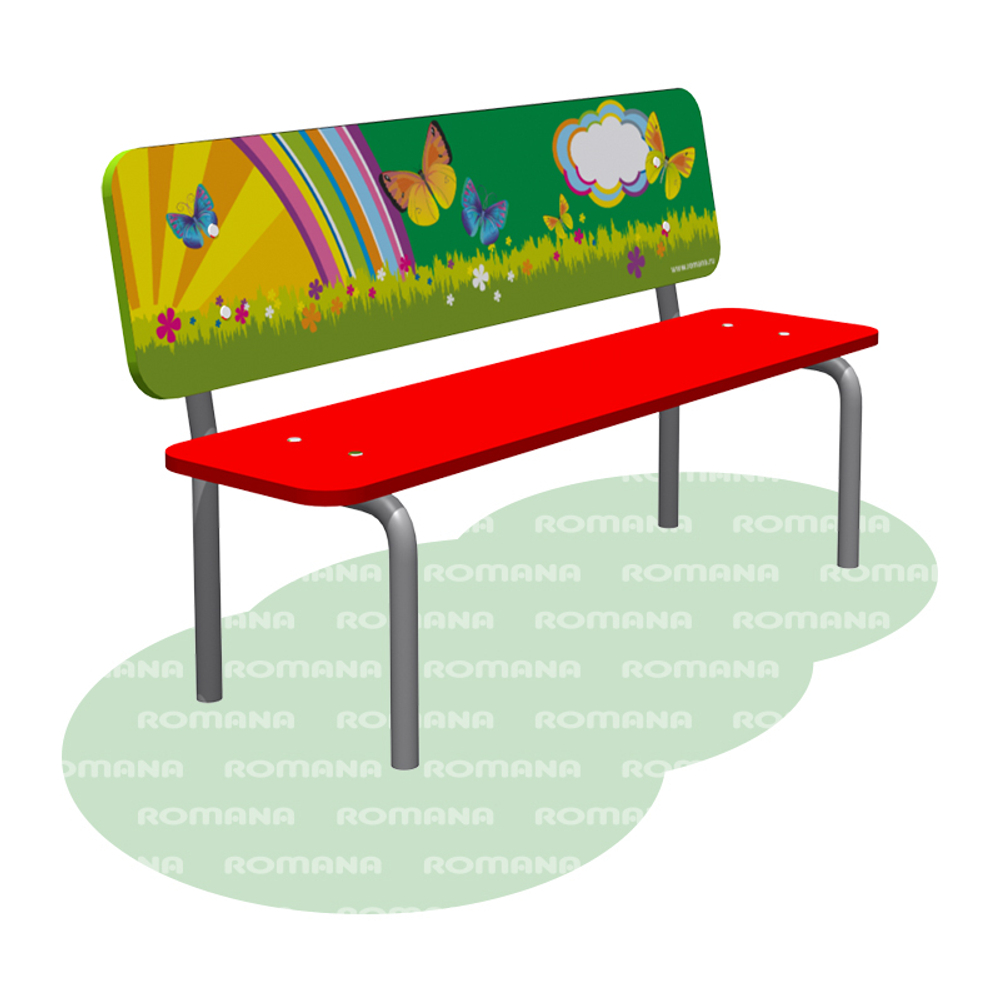 Скамья детская с рисунком «Сказка» Romana 302.09.00-03