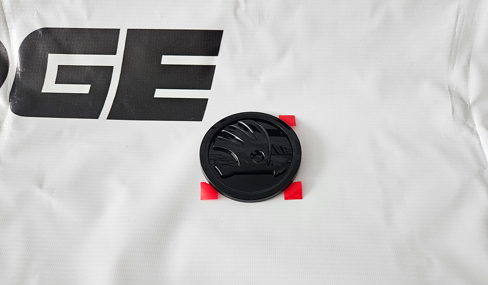 Шильдик Skoda стандартный 90мм