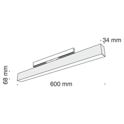 Трековый светильник Maytoni Technical TR012-2-20W3K-B