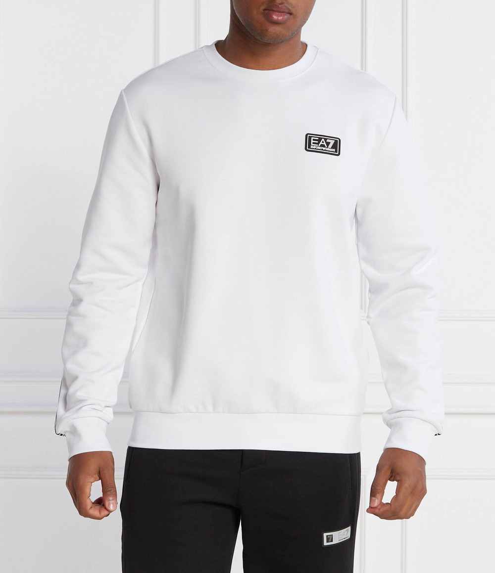 Худи EA7 - белый(6RPM14 PJ07Z)