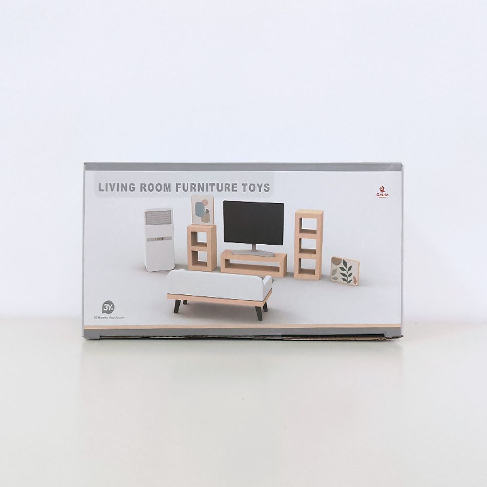Набор игрушечной мебели деревянный &quot;Living Room&quot;
