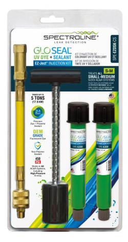 Комплект для впрыскивания красителя и герметика GLO Seal