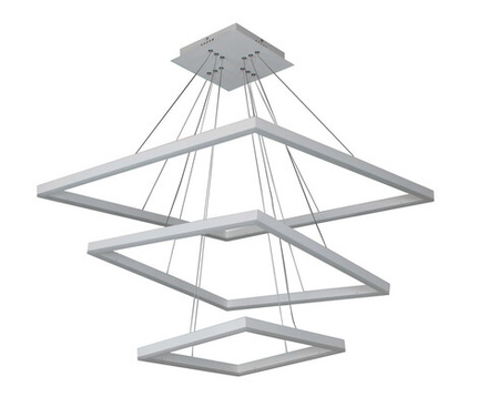 Подвес Альтис белый w80+60+40 h200 Led 110W (4000K)