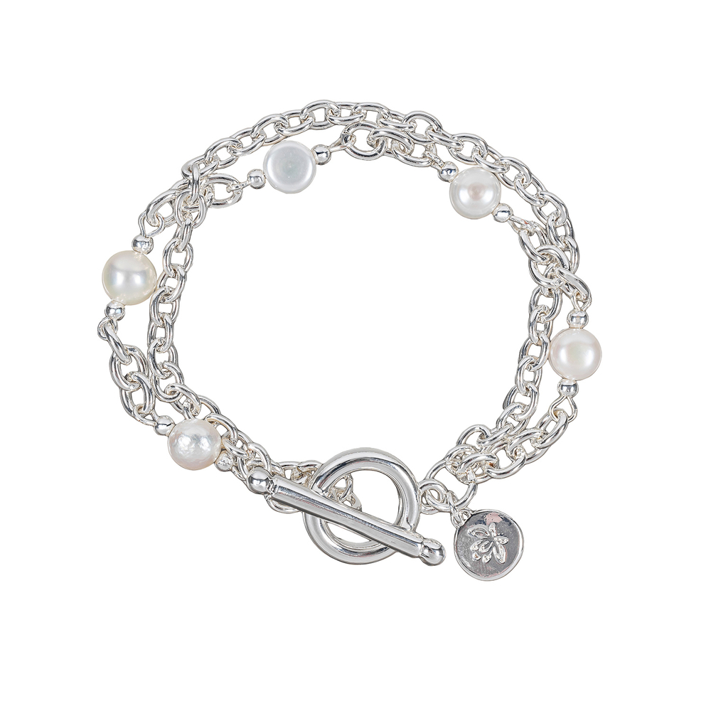 Браслет Fiore Luna Pearle Double Togl CL4512 S