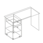 Стол письменный "Лорэн" (ПРАВЫЙ/ЛЕВЫЙ ориентир по тумбе)