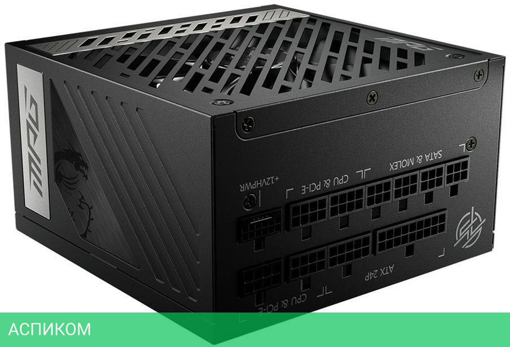 Блок питания MSI MPG A1000G (306-7ZP7C11-CE0)
