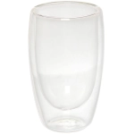 Стакан стеклянный с двойными стенками 450мл «Хай-Тек» классика