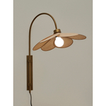 Светильник настенный kamille, 55х67 см, бежевый