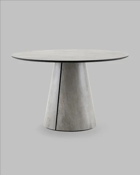 Стол Sesamo Ø120 см, HPL метрополитан