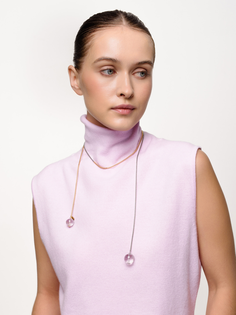 Колье - пояс "Bubble snake" Bicolor