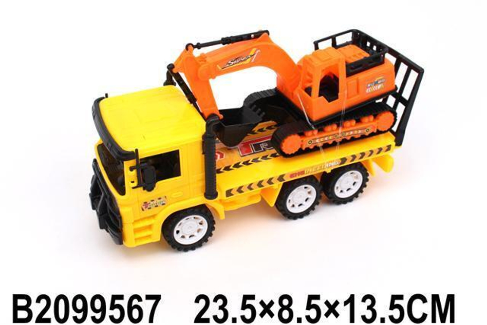 Автовоз ин. 23см +спецтехника, пакет 928-B5