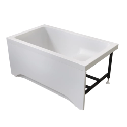 Акриловая сидячая ванна Radomir Vanessa (Радомир Ванесса)  Джоанна 120х70, с каркасом