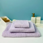 Полотенце махровое 30*50см «Vivien» цвет лавандовый 10300 плотность 400гр/м2